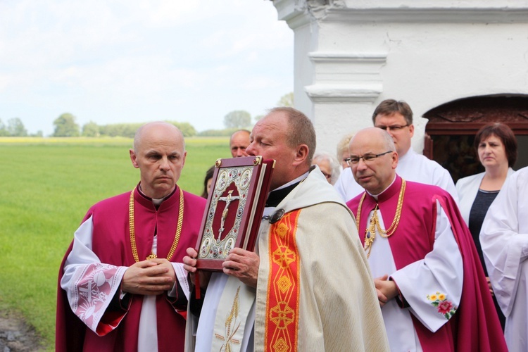 Powitanie ikony MB Częstochowskiej w Nieborowie