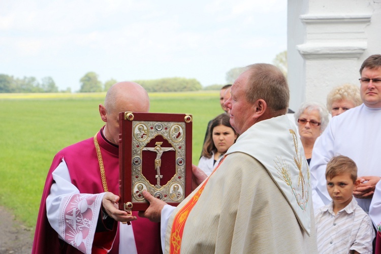 Powitanie ikony MB Częstochowskiej w Nieborowie