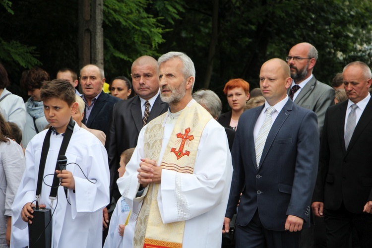 Powitanie ikony MB Częstochowskiej w Nieborowie