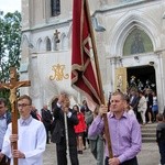 Powitanie ikony MB Częstochowskiej w Nieborowie