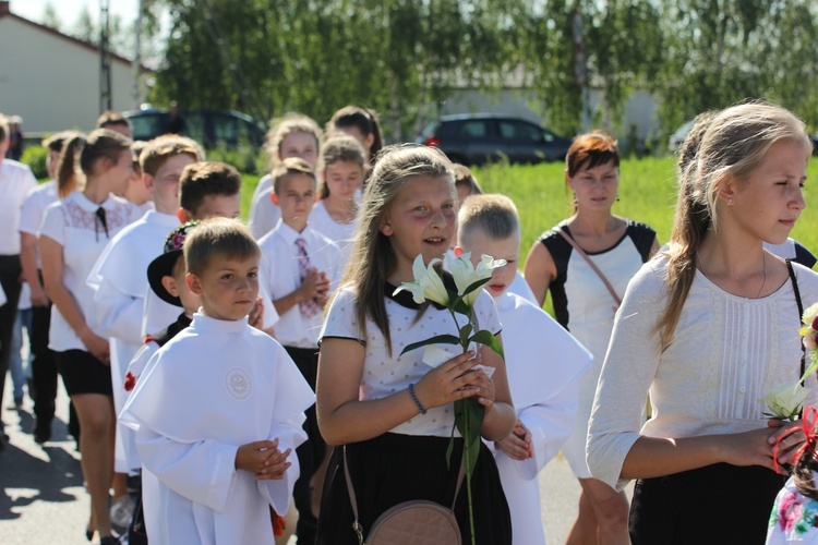 Powitanie ikony MB Częstochowskiej w Bednarach