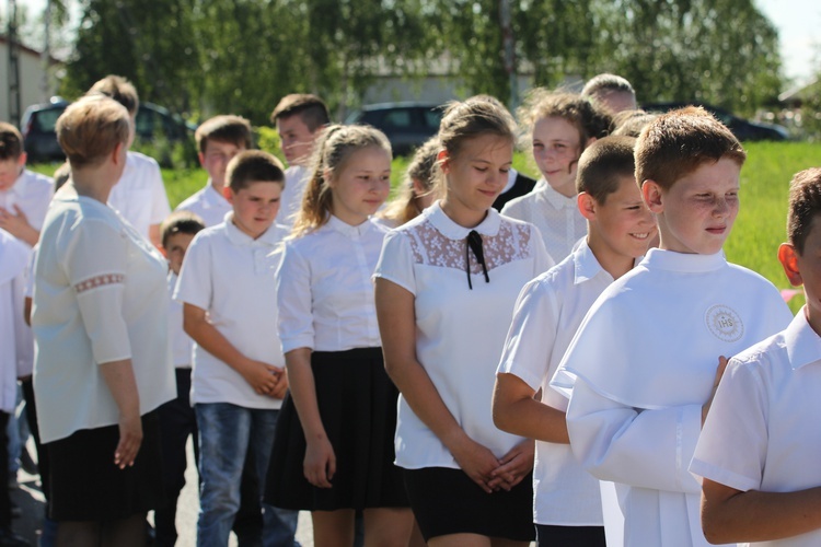 Powitanie ikony MB Częstochowskiej w Bednarach