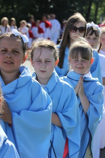 Powitanie ikony MB Częstochowskiej w Bednarach