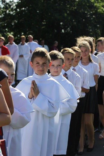 Powitanie ikony MB Częstochowskiej w Bednarach