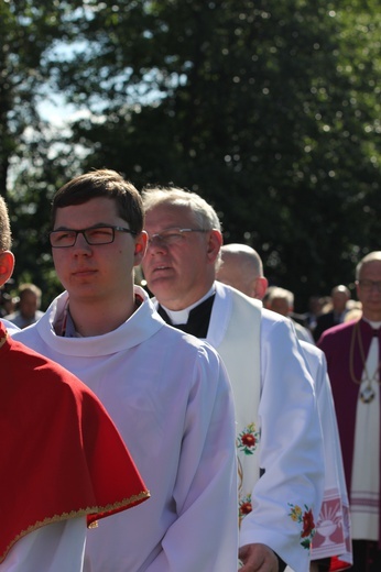 Powitanie ikony MB Częstochowskiej w Bednarach