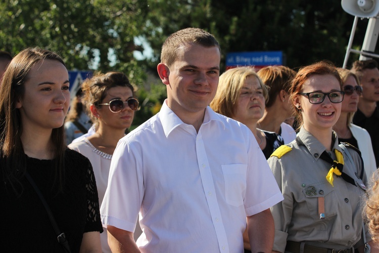 Powitanie ikony MB Częstochowskiej w Bednarach