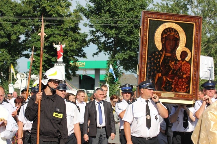 Powitanie ikony MB Częstochowskiej w Bednarach