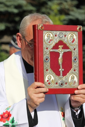 Powitanie ikony MB Częstochowskiej w Bednarach