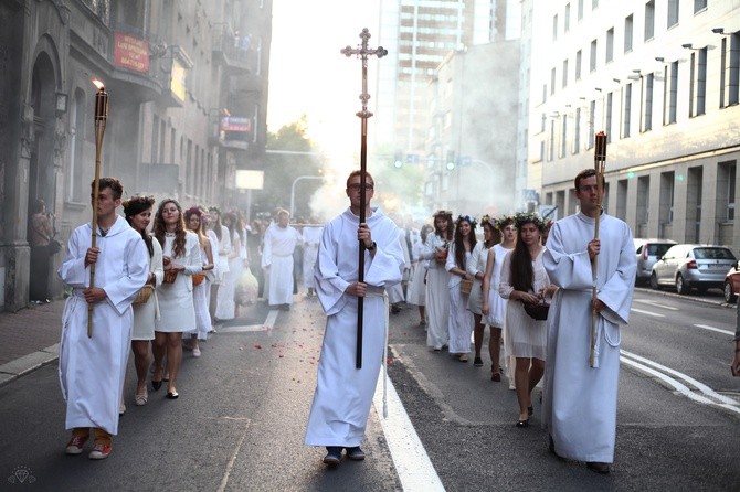 III Akademicka Procesja Bożego Ciała, Katowice 18.06.2017 (II galeria)