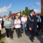 Powitanie ikony MB Częstochowskiej w Kompinie