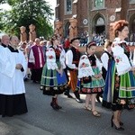 Powitanie ikony MB Częstochowskiej w Kompinie