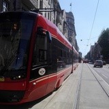 Tramwaj próbował skręcić w Jagiellońską