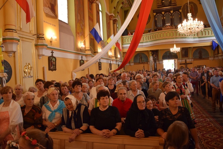 Powitanie ikony MB Częstochowskiej w Kocierzewie