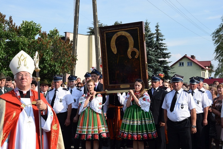 Powitanie ikony MB Częstochowskiej w Kocierzewie