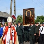 Powitanie ikony MB Częstochowskiej w Kocierzewie