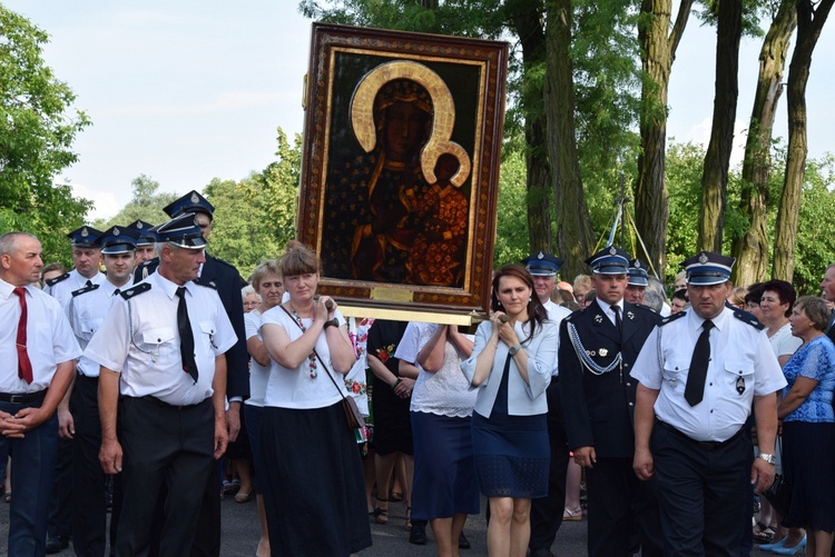 Powitanie ikony MB Częstochowskiej w Kocierzewie