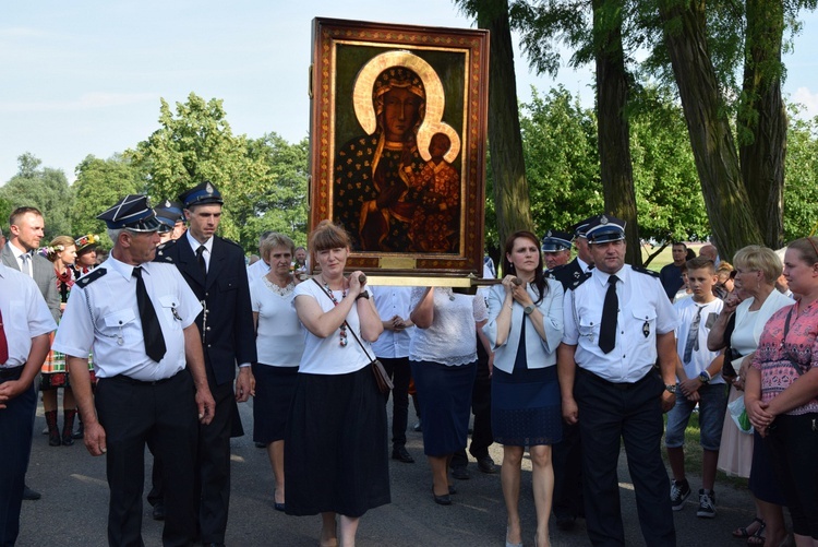 Powitanie ikony MB Częstochowskiej w Kocierzewie