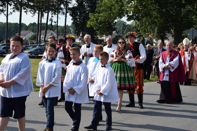 Powitanie ikony MB Częstochowskiej w Kocierzewie