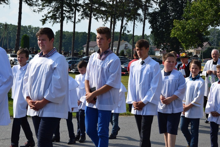 Powitanie ikony MB Częstochowskiej w Kocierzewie