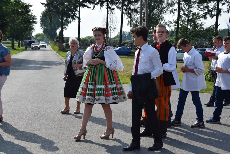 Powitanie ikony MB Częstochowskiej w Kocierzewie