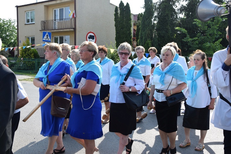 Powitanie ikony MB Częstochowskiej w Kocierzewie