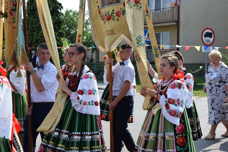 Powitanie ikony MB Częstochowskiej w Kocierzewie