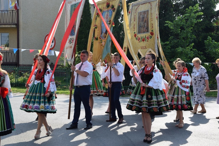 Powitanie ikony MB Częstochowskiej w Kocierzewie