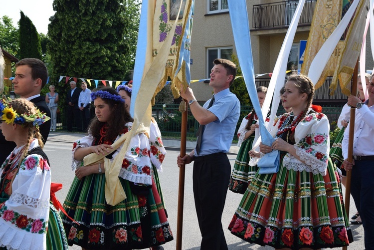 Powitanie ikony MB Częstochowskiej w Kocierzewie