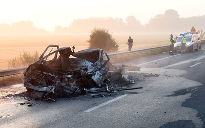 Kierowca, który zginął we Francji, to Polak z woj. śląskiego