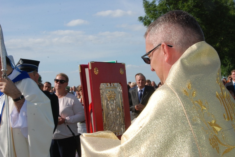 Powitanie ikony MB Częstochowskiej w Boczkach