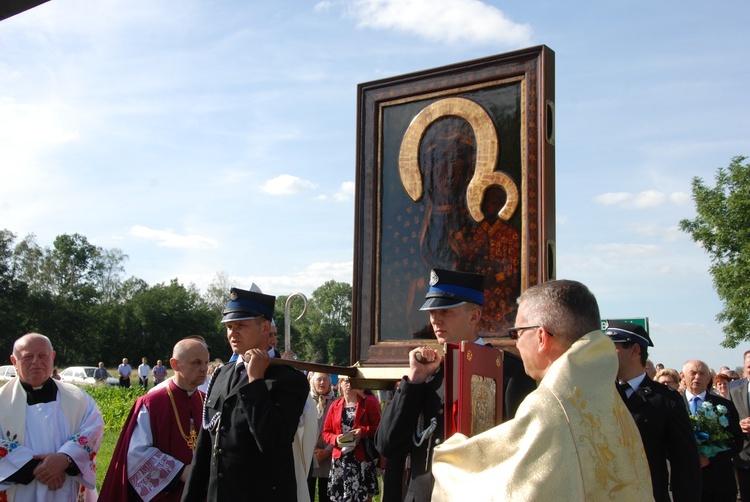 Powitanie ikony MB Częstochowskiej w Boczkach