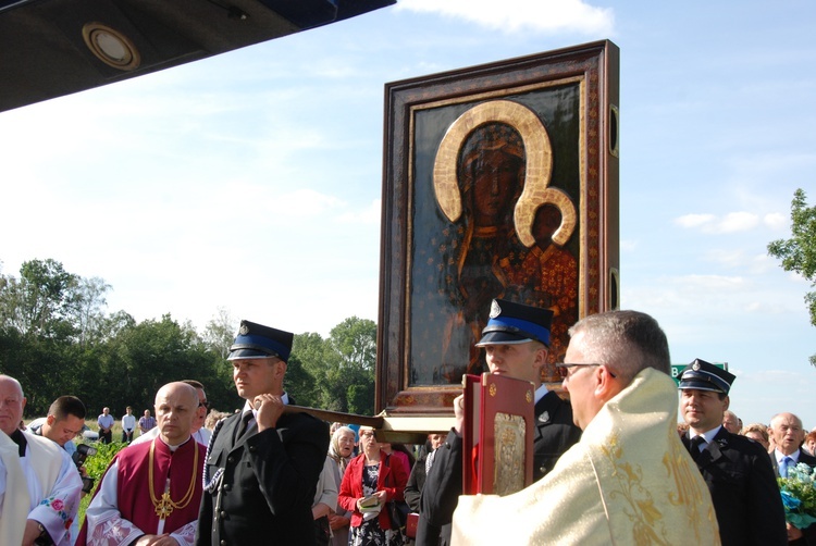 Powitanie ikony MB Częstochowskiej w Boczkach