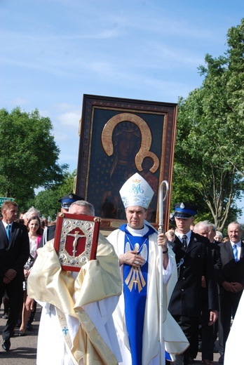 Powitanie ikony MB Częstochowskiej w Boczkach