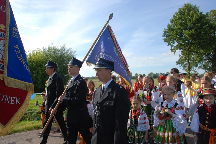 Powitanie ikony MB Częstochowskiej w Boczkach