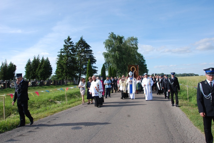 Powitanie ikony MB Częstochowskiej w Boczkach