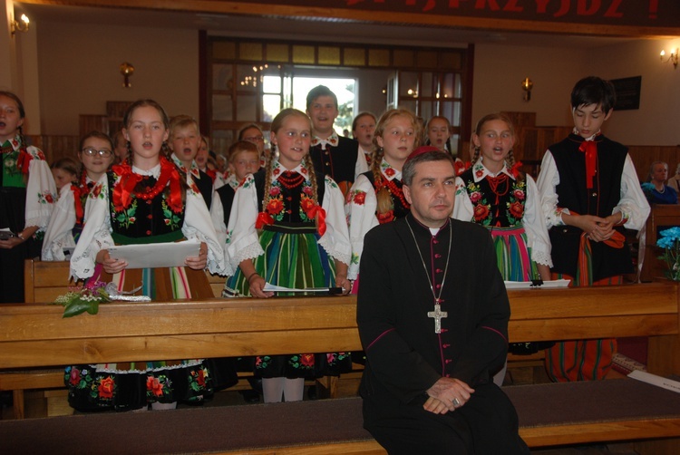 Powitanie ikony MB Częstochowskiej w Boczkach