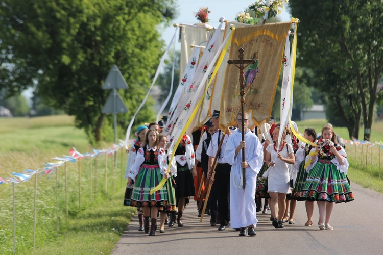 Powitanie ikony MB Częstochowskiej w Boczkach