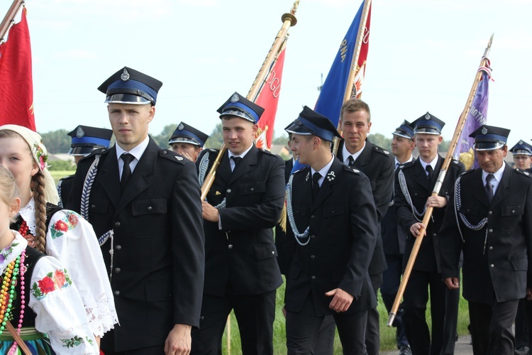 Powitanie ikony MB Częstochowskiej w Boczkach