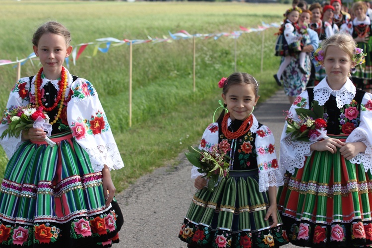 Powitanie ikony MB Częstochowskiej w Boczkach