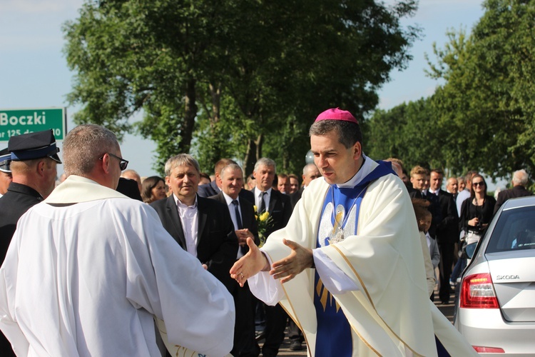 Powitanie ikony MB Częstochowskiej w Boczkach