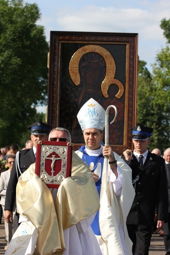 Powitanie ikony MB Częstochowskiej w Boczkach