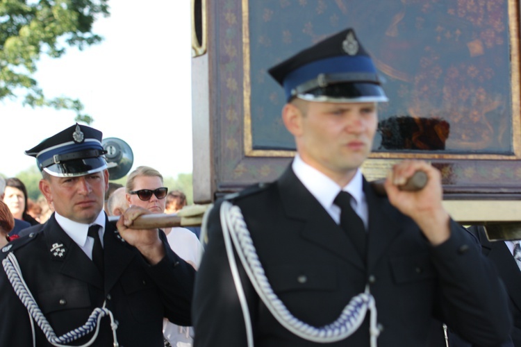 Powitanie ikony MB Częstochowskiej w Boczkach