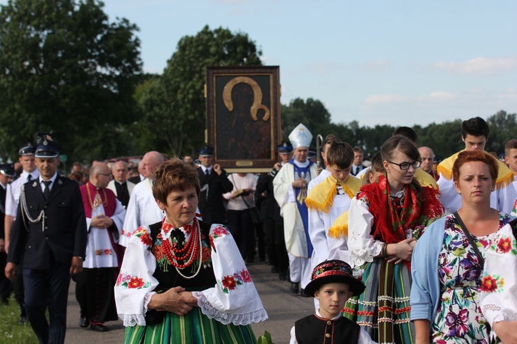 Powitanie ikony MB Częstochowskiej w Boczkach