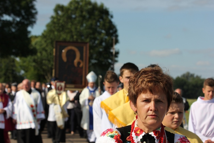 Powitanie ikony MB Częstochowskiej w Boczkach