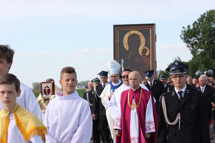 Powitanie ikony MB Częstochowskiej w Boczkach