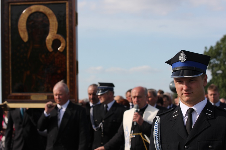 Powitanie ikony MB Częstochowskiej w Boczkach