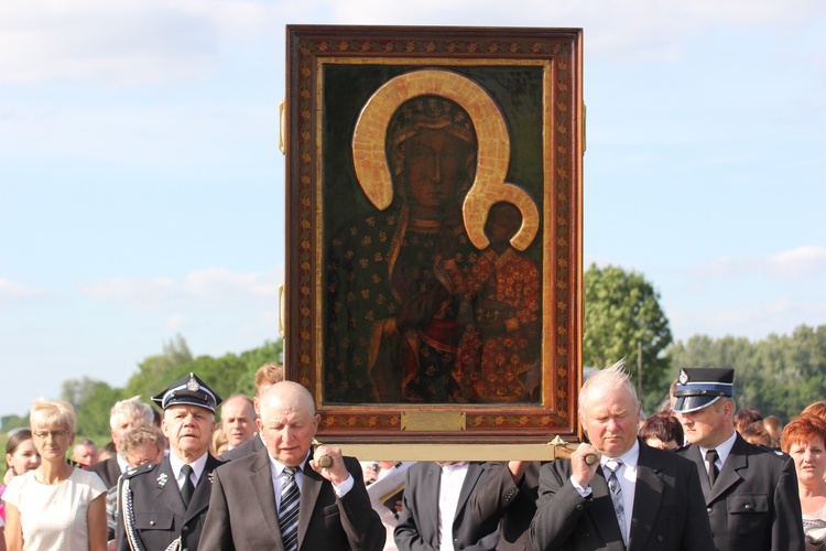 Powitanie ikony MB Częstochowskiej w Boczkach