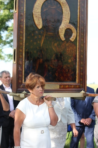 Powitanie ikony MB Częstochowskiej w Boczkach