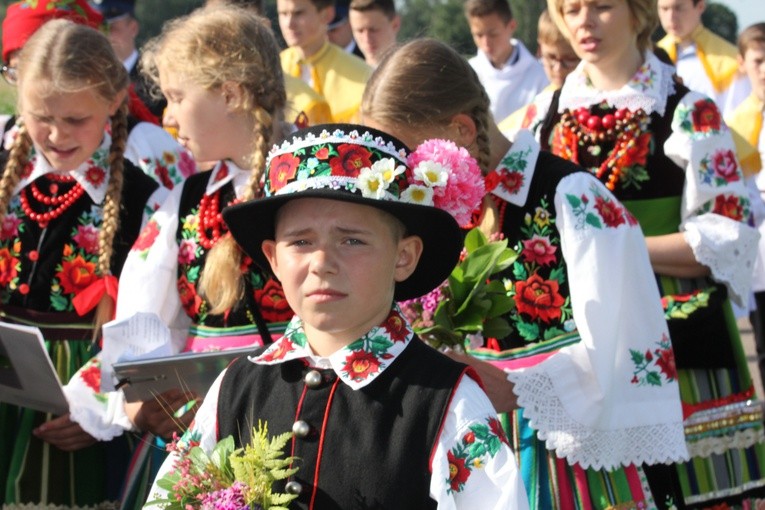 Powitanie ikony MB Częstochowskiej w Boczkach