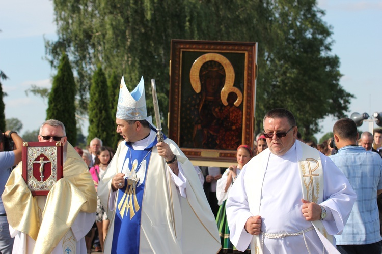 Powitanie ikony MB Częstochowskiej w Boczkach